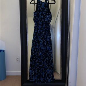 Calvin Klein Black and Blue jumpsuit